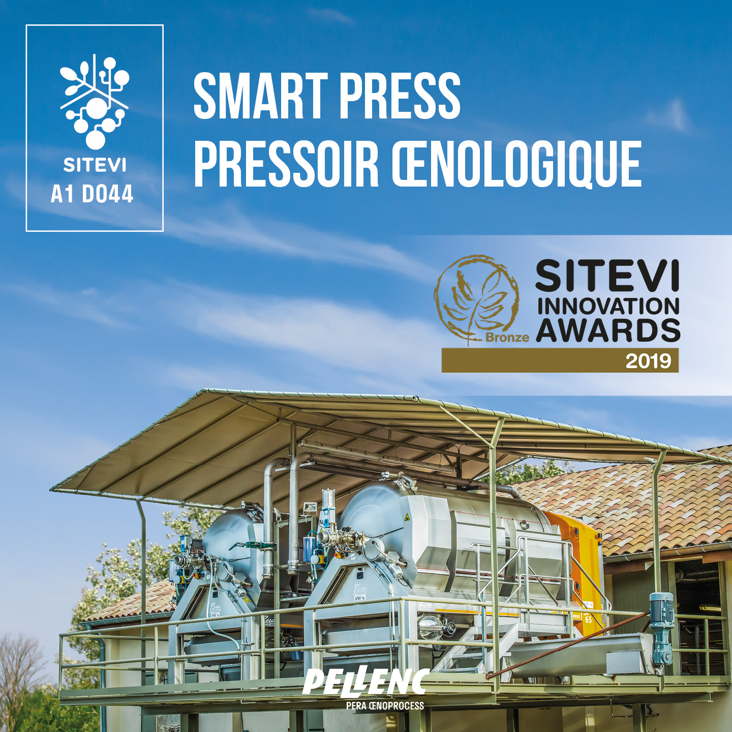 Le pressoir œnologique Smart Press