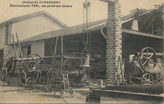 In 1905, creation of the Pera frères company