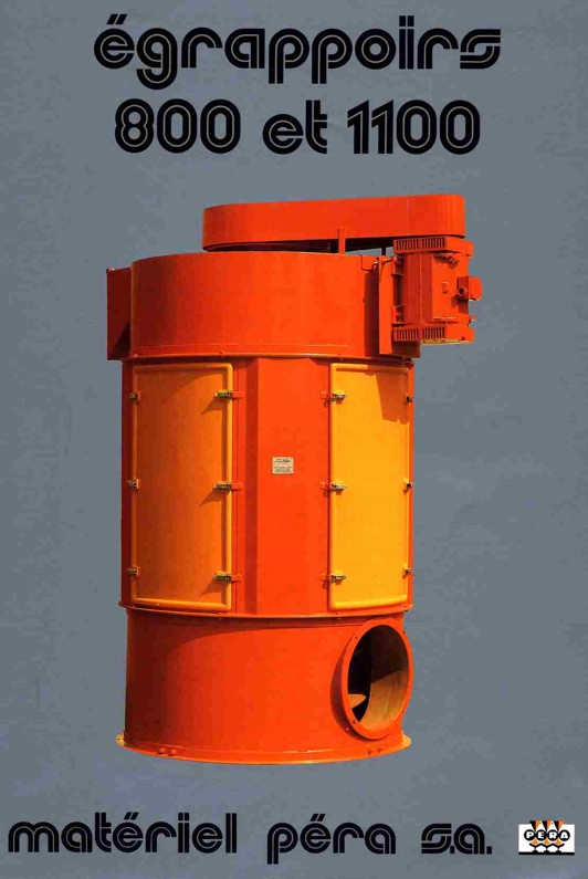 1954: introduction of the Aspirographe, vertical destemmer