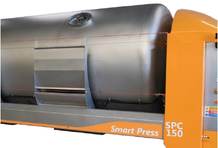 The Easy Press 2 smart press system for the Smart Press pneumatic press: choice of pressing criteria