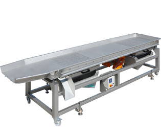 Mesa de selección vibrante TVT: PERA-PELLENC fabricante de material de recepción vinícola