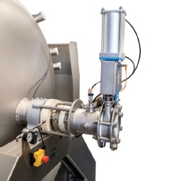 Les portes motorisées du pressoir pneumatique Smart Press de Pera Pellenc, matériel vinicole